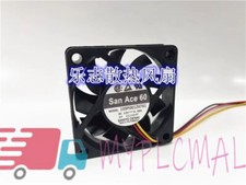 Sanyo 109P0612H761 6015 DC12V 0.09A 6CM 3-Wire High Airflow Cooling Fan 1pcs 