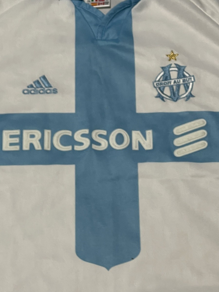 希少 サッカー ロンT adidas DROIT AU BUT ERICSSON VINTAGE Adidas Droit Au But Ericsson Soccer Football Jersey Youth