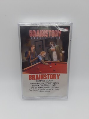 BRAINSTORY: SOUNDS GOOD - Cassette Brand New & Sealed
