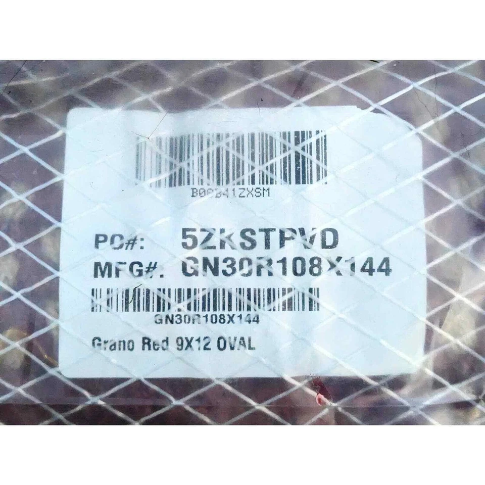 Tapete Colonial Mills Grano oval mistura de lã fazenda borgonha/vermelho 9'x12' - Imagem 4 de 4