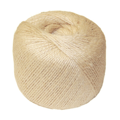 Sisalkordel Paketschnur 485m 2,5kg Natur Sisal Bindfaden 70kg 2-fach gedreht
