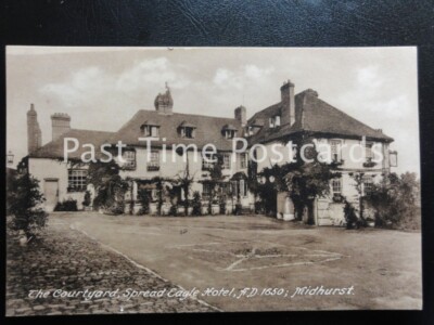 MIDHURST The Spread Eagle Hotel DER HOF AD1650 von Frith / Mr M A Freemantle