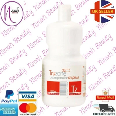 Truzone Cream Peroxide 6% 20 Volume 1000ml *Formulated To Improve Mixability*
