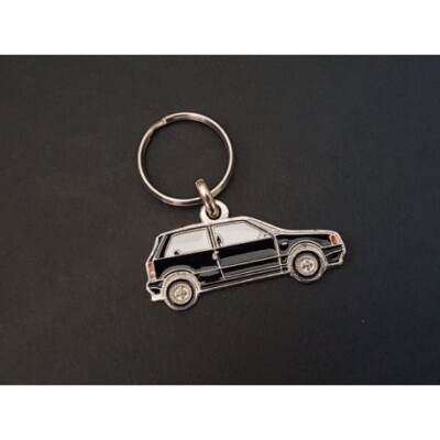 Schlüsselanhänger Profil Fiat Uno Turbo i.e., Fire ie, Innocenti Mille Clip (...