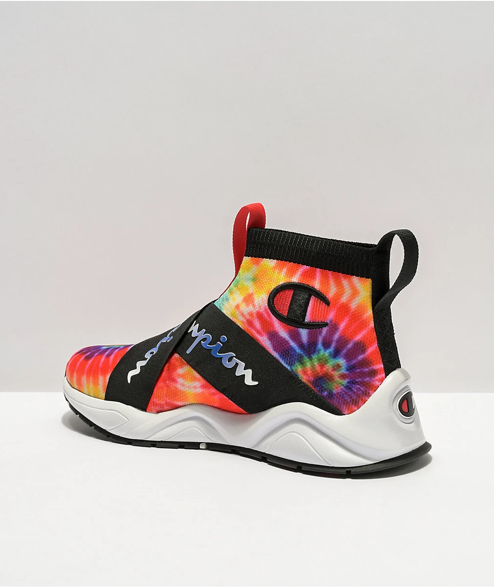 Champion Rally Crossover Tie Dye Athletic Shoes sneakers Men s New NIB
