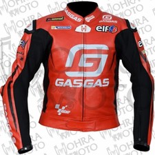 Giacca Moto Unisex Gasgas Tech3 MotoGP 2023 1,3mm Pelle Giacca Moto