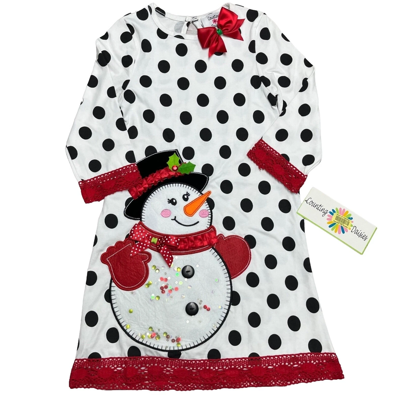 Vestidos blancos de Vacaciones de Margarita para niñas