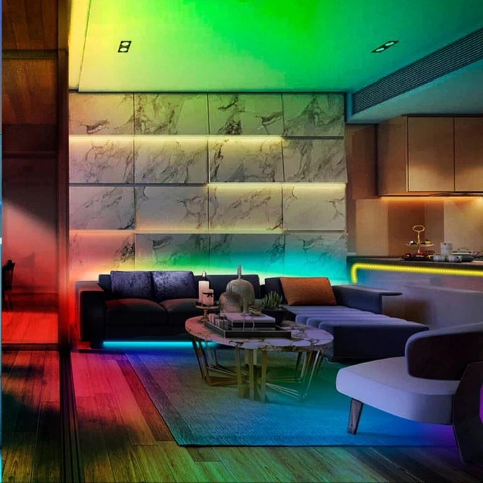 5V 30M USB LED лента света ТВ подсветки 5050 RGB изменение цвета с 3 клавиши  - Изображение 2 из 4