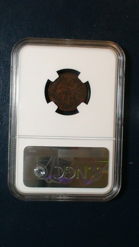 1862 N ITALY Two Centesimos NGC AU53 BN 2C Coin PRICED TO SELL RIGHT NOW! - Picture 4 of 4