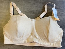 Size Small Playtex Nursing Sports Bra Nude Heather Racer Back