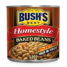 Bushs Best Homestyle Baked Beans - 8.3 OZ (Pack 12)