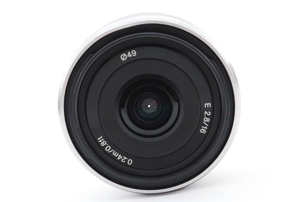 Sony Auto focus Lens E 16mm f/2.8 for Sony a6100 A7 NEX Series