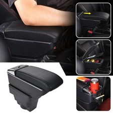 Arm Rest Armrest Sliding Duel Center Storage Box For Vauxhall Astra J 2009-2015