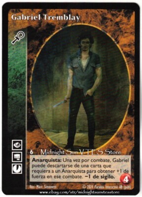 Gabriel Tremblay Caitiff Spanish Promo 2024 V:TES VTES Vampire CCG