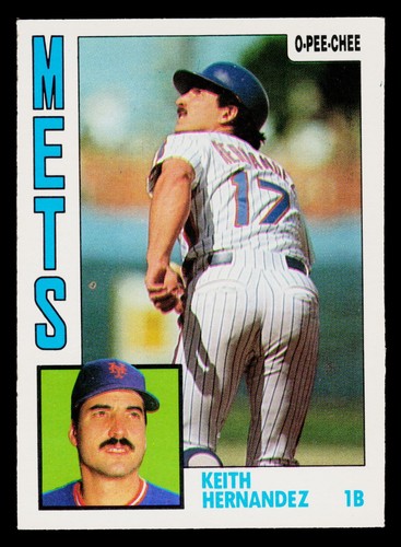 1984 O-Pee-Chee Baseball Card #120 Keith Hernandez