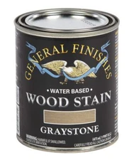 General Finishes Water Based Wood Stain 1 Pint Graystone