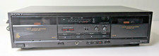 Sony TC-W320 Stereo Dual Cassette Tape Deck Player Recorder