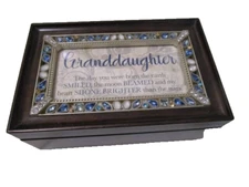 SANKYO GRANDDAUGHTER MUSIC/JEWELRY BOX Never used