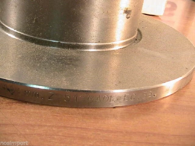 Front Disc Brake Rotor for Opel Kadett GT 1100 1900 Stock Solid 1968-1974 - Image 3 of 4