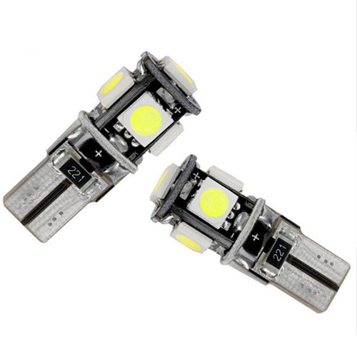10pcs T10 W5W 5SMD Car LED Canbus Interior Light Wedge Parking Bulb 12V - Picture 6 of 9