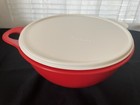 NEW TUPPERWARE Thatsa Bowl Jr 12 Cup CHILI RED w/Airtight Seal~BPA Free~FastShip — photo 3