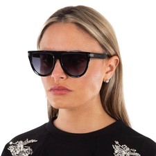 Marc Jacobs Grey Gradient Browline Ladies Sunglasses MJ 1069/S 0807/9O 56