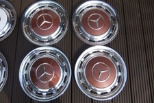 4 x Mercedes Radkappe braunmetallic W108 W109 W110 W114 W115 W116 W123 W126 (A3) 4 x Mercedes Radkappe braunmetallic W108 W109 W110 W114 W115 W116 W123 W126 (A3)