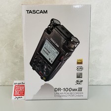 Tascam DR-100mkIII 192kHz/24-Bit Stereo Registratore audio portatile NUOVO