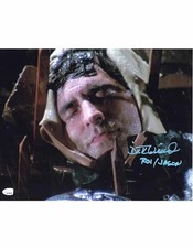 Dick Wieand signed 11x14 Photo Jason Voorhees Roy Burns Friday the 13th Part ...