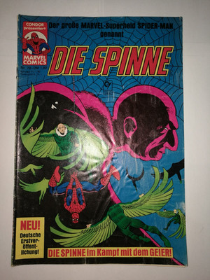 Die Spinne Nr. 70 Condor Original 1. Auflage 1982 Sammlerstück