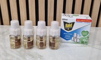 4x Raid Mückenstecker Nachfüller Gratis Versand 4 Flaschen | reicht für 180 Tage