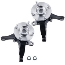 Cojinete de nudillo y cubo de rueda delantero derecho derecho 2 piezas para Nissan Versa y Versa Note 14-19