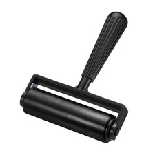 1Pc Rubber Roller Brayer,Printmaking Ink Print Brush Tool Black 4.5"