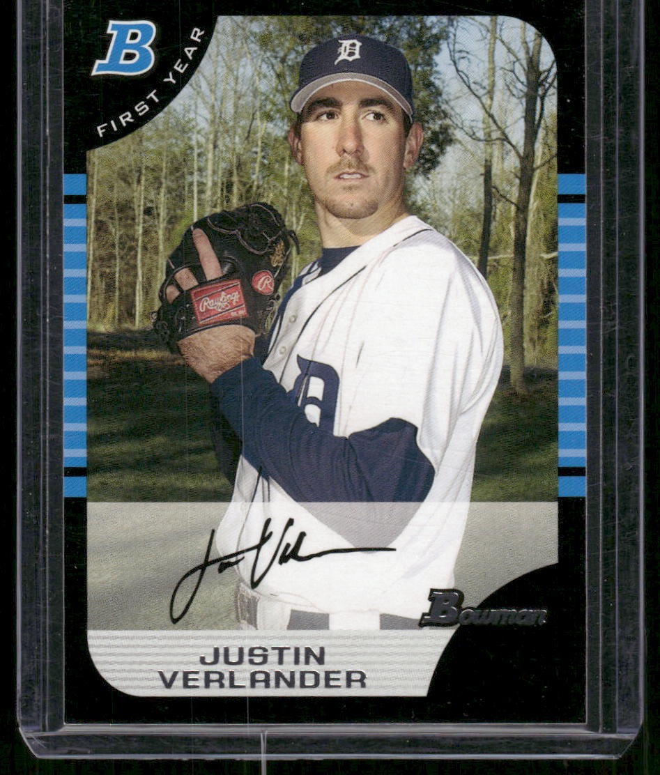 2005 Bowman #174 Justin Verlander