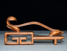 Exquisite small leaf boxwood Buddha hand auspicious ornament ;