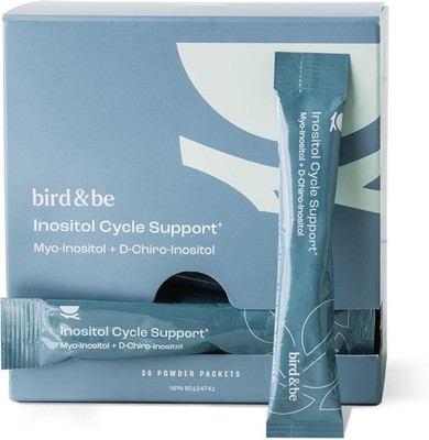 bird&be Inositol Powder Supplement - Myo-Inositol & D-Chiro-Inositol for Women's