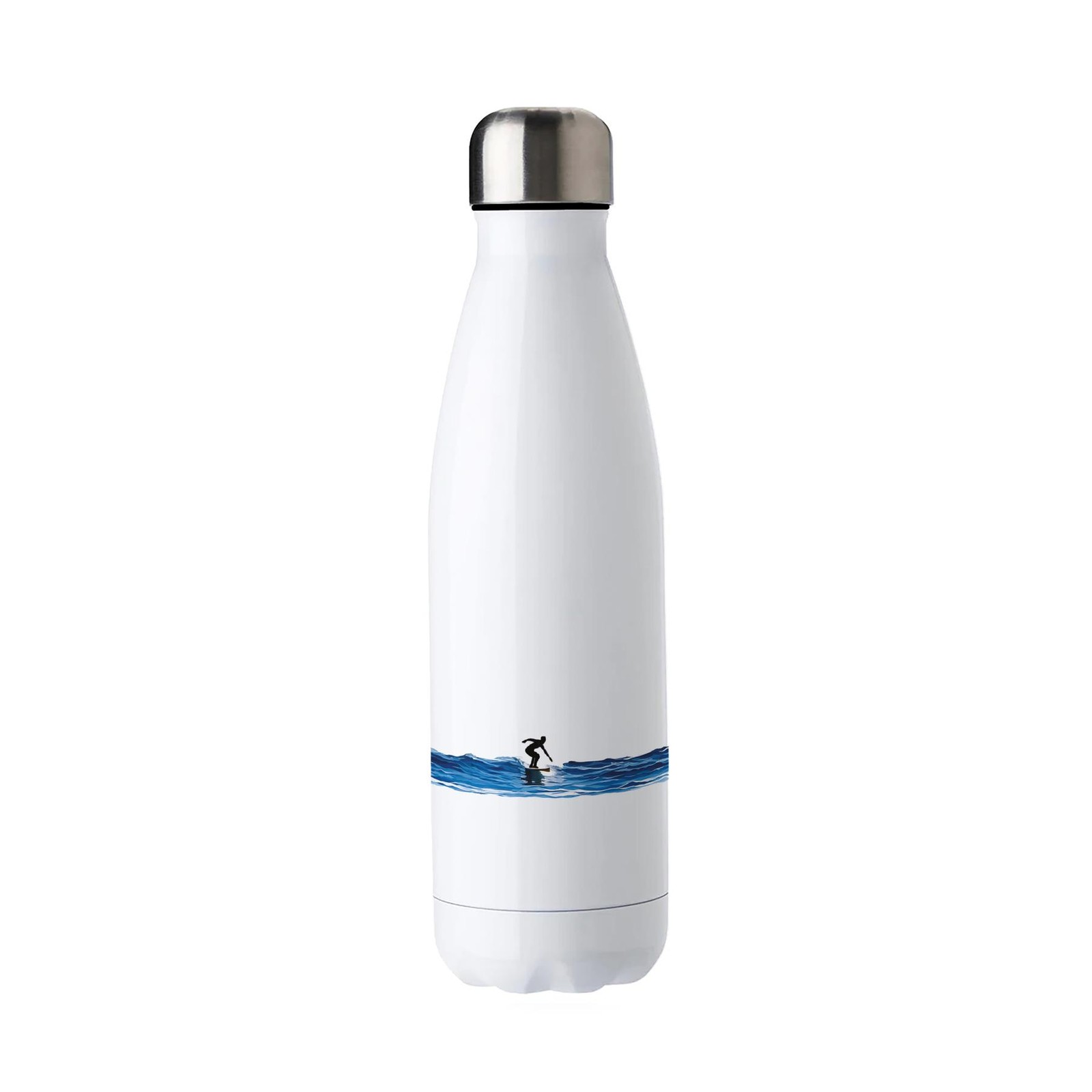 Surfing Water Bottle - Double Walled 500ml Hot/Cold Drinks Bottle Gift