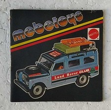 mebetoys mattel piccolo libretto vintage modellini auto scala 1/25 1/43 anni 70