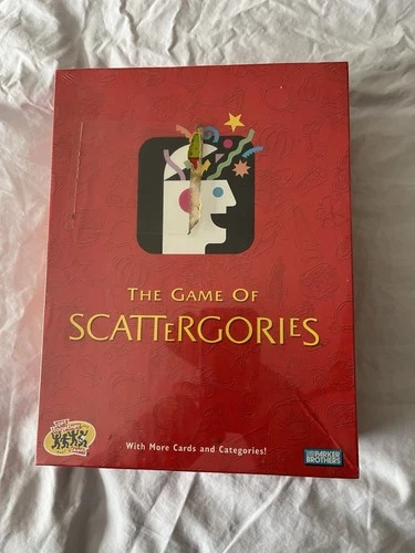 The Game of Scattergories Vintage 2003 Milton Bradley Board Game NEW SEALED
