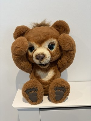 Hasbro FurReal Cubby der neugierige Bär interaktives Plüschtier Sounds - funktioniert