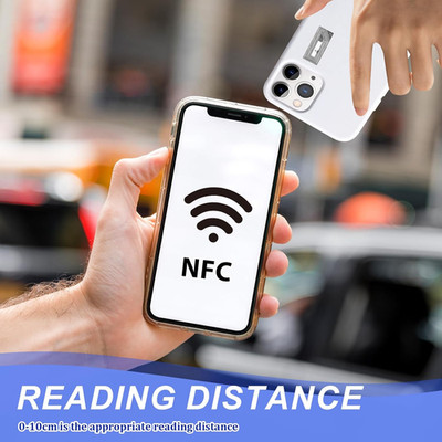 40 Pcs NFC Tags Sticker with Original NTAG213 Chip NFC Stickers Adhesive Labe...