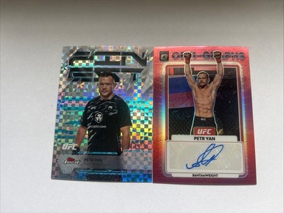 PETR YAN 2023 DONRUSS OPTIC RED OPTI-GRAPHS AUTO/199 Blue Checkerboard  49/49