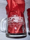 2 Rare CONRAIL 23000 End Of An Era Large Glass Coffee Cup Mugs 1976-1998 — photo 2