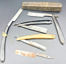 Antique Straight Razor Lot Wade Butcher Rodge...