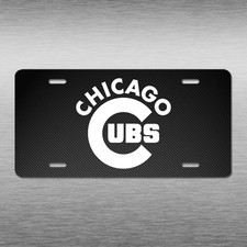 Chicago Cubs Inspired Art License Plate Vehicle Sport Car Tag Team