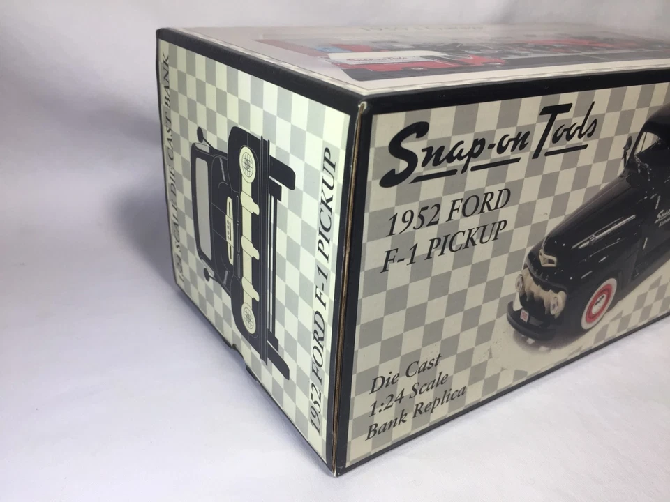 Crown Premiums Snap-On Tools 1952 Ford Pickup Diecast Bank - Image 2 of 4