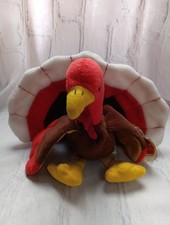 Ty Beanie Baby Gobbles the Turkey November 27, 1996, MWMT