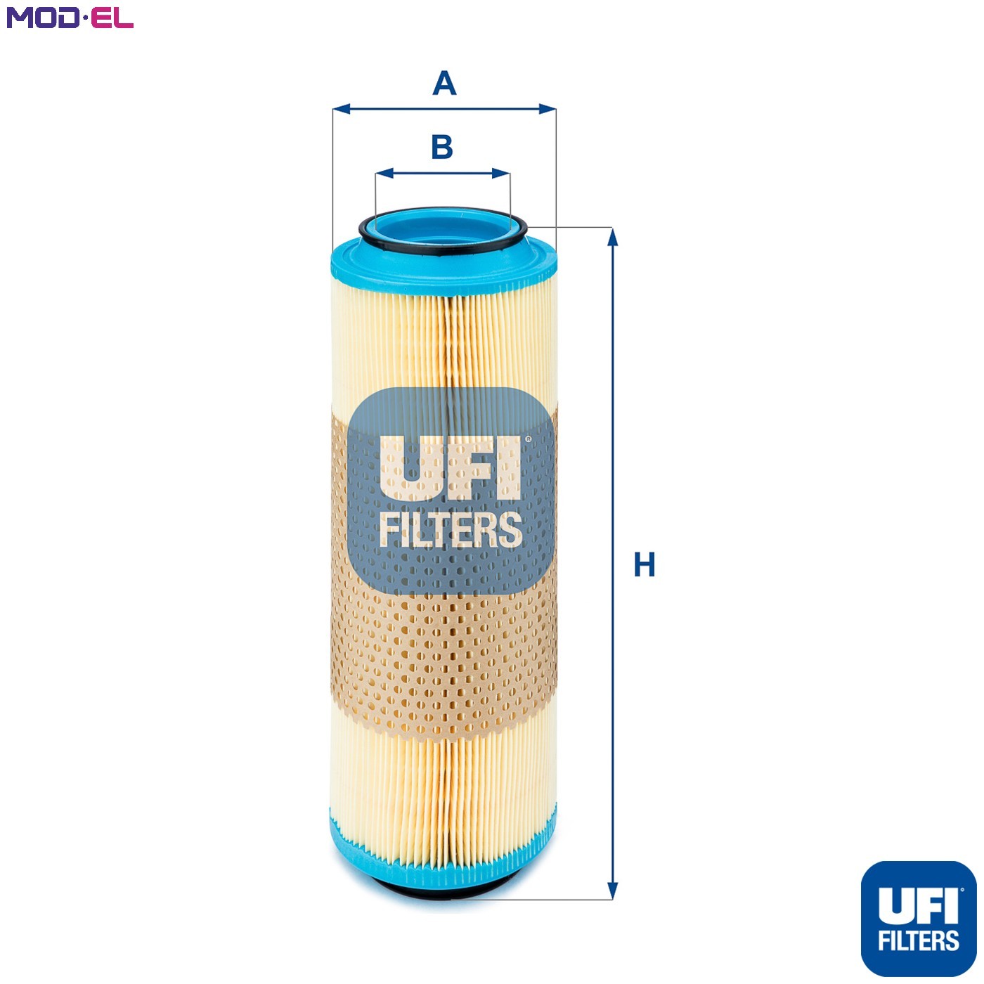 AIR FILTER 27.593.00 FOR MERCEDES-BENZ OM668.914/942/940/941 1.7L 4cyl A-CLASS - Image 3