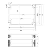 Schneider Electric Sockel 200Mm Seitenteile NSYSPS4200