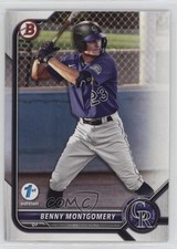 2022 Bowman Draft 1st Edition Benny Montgomery #BD-155 14dq